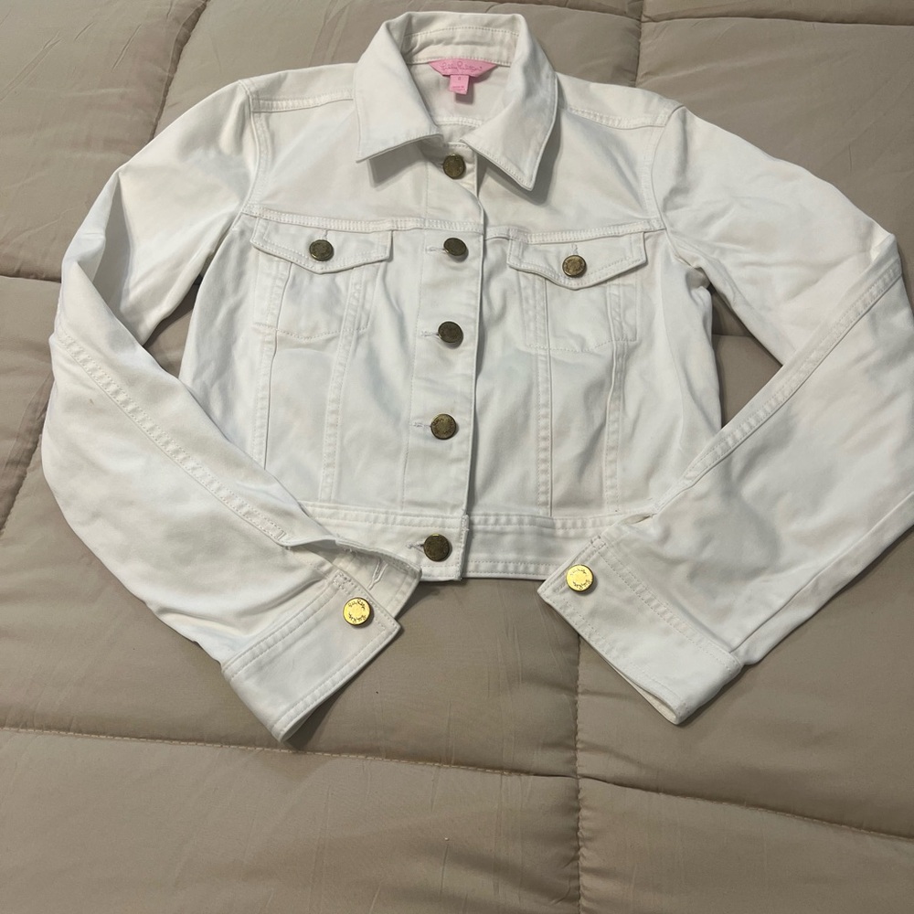 Stylish White Kids Jacket
